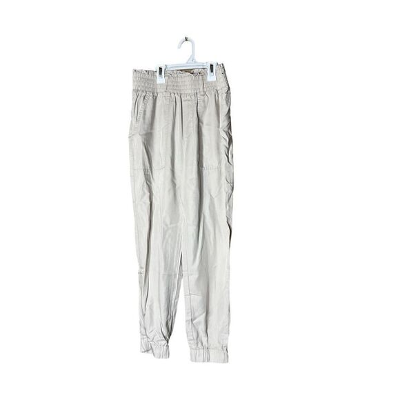 Abercrombie & Fitch Cream High Rise‎ Joggers Size XS - Picture 1 of 9